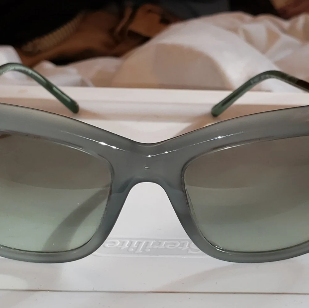 Burberry Sage Green Sunglasses - Picture 1 of 9